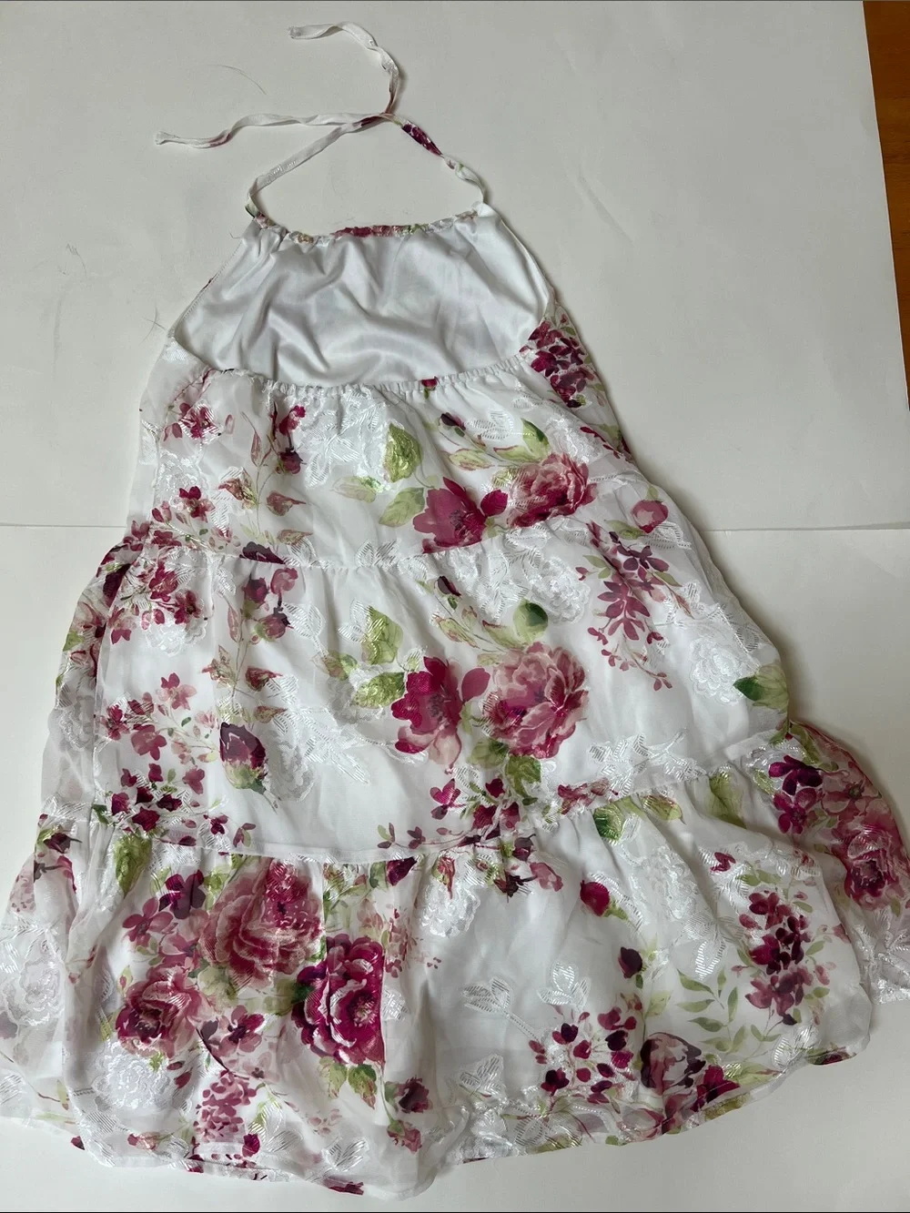 The Children's Place Girl's Floral Halter Dress 10/12